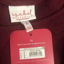 Isabel Maternity  by Ingrid & Isabel L/S Ruffle Babydoll Top Sz Medium NWT Photo 8