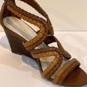 Etienne Aigner Brown Wedges Sandals Photo 7