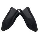 Loft Ann Taylor  Suede Heels Black Size 6 Photo 4