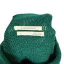 Anthropologie  Basile Cropped Cuffed Bell Sleeve Oversized Sweater in Holly Green Photo 7