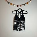 Nike NWT  Nessa black and white swim tankini top Photo 3