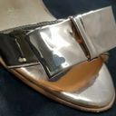 Modcloth Loly in the Sky Rose Gold Block Heels Ankle Strap Bow & Heart  Size 7.5 Photo 8