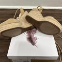 Jessica Simpson ZILKIO Beige Espadrille Wedge Sandal Size 10 Photo 8