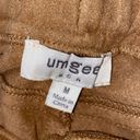 Umgee  faux suede zippered ankle pants size medium Photo 1