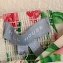 Hill House NWT  Home Puff Sleeve Floral Bow Crop Top in White/Pink Photo 7