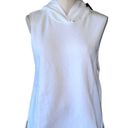 Under Armour NWT Women's  UA Terry Sleeveless Hoodie White Medium Photo 9