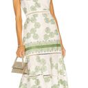 Alexis Delanna Ladder-Stitch Mermaid Dress in Green Embroidery Photo 0