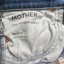 Mother Insider Ankle Fray Jean in Sweet Lime Size 26 Photo 6