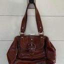 Nine West  Brown Vegan Leather Bag Y2K 90s Vintage Photo 0