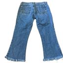 Juicy Couture  Vintage Y2K Flare Capri Jeans sz 27 0409 Photo 1