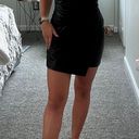 ZARA Leather Dress Photo 0