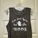 Fifth Sun  Grey Burnout “I’m Just Here For the Boo’s” Ghost Graphic Tank size M Photo 6