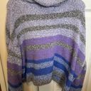 Sincerely Jules Soft Cowl Neck Striped Sweater Photo 1