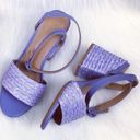 Bamboo NEW  | Braided Heel Maddy Sandals - LAVENDER Photo 1