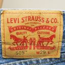 Levi's Vintage Levi’s 505 High Waisted Denim Shorts Photo 3