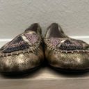 House of Harlow  1960 Marion Beaded Moccasin Flats 6.5 Photo 6