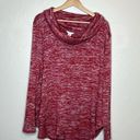 Caslon Nordstrom brand‎  Cowlneck Burgundy Sweater Photo 1