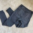 ZARA High Waist Faded Black Skinny Jeans Photo 3