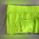 🌈Free People Get Your Flirt On shorts in lime green Size M Photo 5