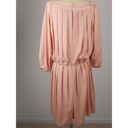 Jessica Simpson  | NWT Chiffon Cut Out Pleated 3/4 Sleeve Dress Size 14 Photo 3