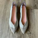 Rothy's NWOT ROTHY’S the point flats in diamond metallic gold white size 8.5 Photo 1