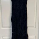 Karl Lagerfeld  Navy Blue Laced Dress Size 4 Photo 3