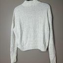 American Eagle  outfitters sweater cropped mock neck taupe/grey nwt medium Photo 0