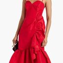 Carolina Herrera  Ruffled Silk-Faille Dress Photo 0