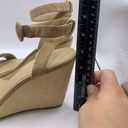 Ann Taylor  Biege wedge heel sandal size 8.5M open toe Photo 1