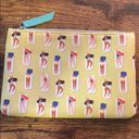 Ipsy  Yellow Sunbathing Beauties Makeup Bag Photo 2