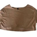 SheIn  long sleeve crop knit top and knit skirt 4X dark beige /tan Photo 5