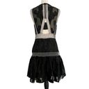  Rajani Black Burnout Fit and Flare Sleeveless Mini Alexis Dress Photo 4