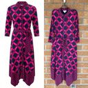 Monsoon  Gabby Geo Print Shirt Dress size 8 Photo 1