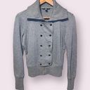 Banana Republic  Full Zip Military Style Jacket in Gray - size medium Photo 0