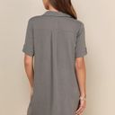 Lulus Oxford Comma Olive Green Shirt Dress- Size Small Photo 1