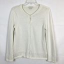 Coldwater Creek  Button Down Knit Cardigan Size Large Photo 0