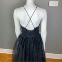 Cache  Vintage Ballgown formal dress 80's 90's size 12 bridal Gothic Royal Photo 9