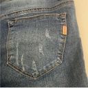 1822 Denim  Bermuda Shorts Distressed Jean Shorts Jorts Long Line Photo 6