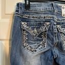 Miss Me Women’s  Mid-Rise Bootcut Jeans Distressed Medium Wash Size 28 Photo 5
