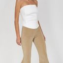 Say Anything NWT boutique  gold high waisted flare knit pants Photo 0