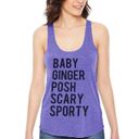 American Apparel Spice Girls M  Racerback Tank Purple Band Concert Fan Shirt Photo 6