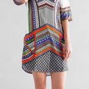 Harper  Small Printed Mini Dress Photo 0