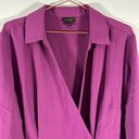 J.Jill  Wearever Easy-Care Pleated One-Button Top Purple Plum Size 2x Photo 5