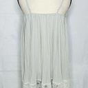 Victoria's Secret  Angels Sz S/M Gray Sheer Babydoll Pleated Chiffon Nightie Photo 6