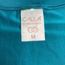 Calia by Carrie Underwood Cold Shoulder Long Sleeve Teal Photo 3