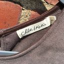 Chloe and katie  Suede Ashy Brown Top small Photo 1