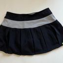 New Balance  black and grey pleated tennis skirt Photo 1