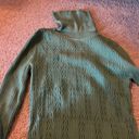 Caslon  small green turtleneck Photo 4