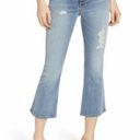 Hudson Jeans Light Wash Distressed Vintage-Style Holly Flare Photo 1