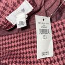 Aerie Red Pink Houndstooth Flare Pants Size S NWT! Photo 6